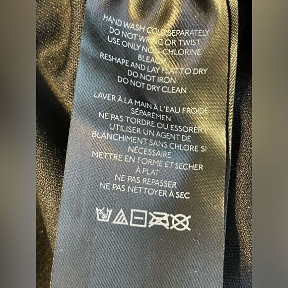 Free People Ride Along Faux Leather Top Gathered Black Small - Picture 6 of 7